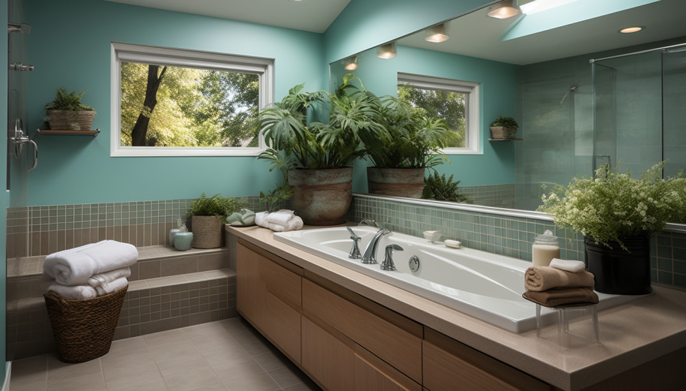Comment agrandir visuellement votre salle de bain?