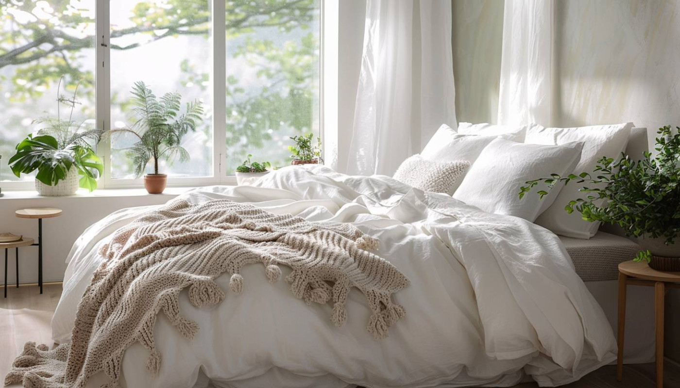 Créer une atmosphère relaxante chez soi grâce au linge de lit adapté