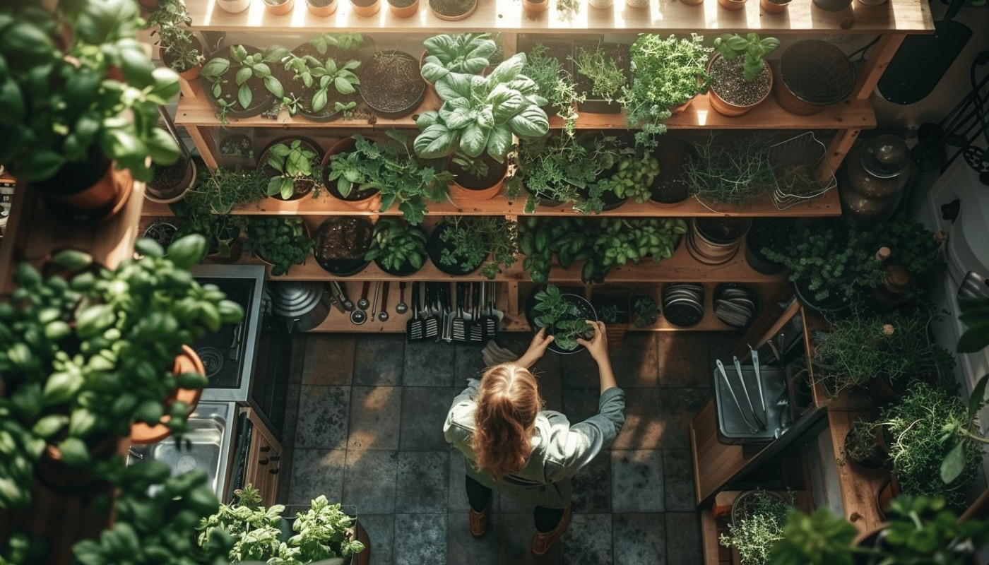 Cultiver un potager intérieur toute l'année systèmes et astuces pour une production maison